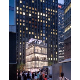 Cellophane House: Night Image